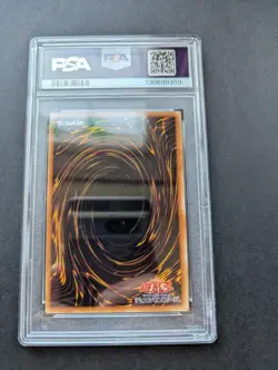 2008 Yu-Gi-Oh! Japanese Shonen Jump Promo Dark Magician #WJMP-JP012 PSA 9 MINT - Image 2