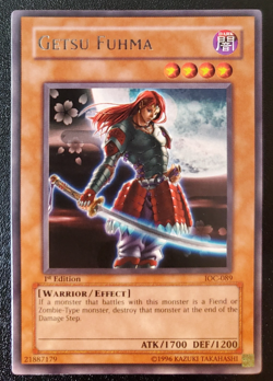 Yu-Gi-Oh! Getsu Fuhma IOC-089 Invasion of Chaos 1st Edition Vintage 2004 NM - Image 1