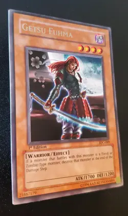 Yu-Gi-Oh! Getsu Fuhma IOC-089 Invasion of Chaos 1st Edition Vintage 2004 NM - Image 2