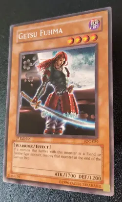 Yu-Gi-Oh! Getsu Fuhma IOC-089 Invasion of Chaos 1st Edition Vintage 2004 NM - Image 3