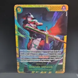 Dracule Mihawk One Piece CCG OP14-119 The Seven Warlords 10000 Power - Image 1