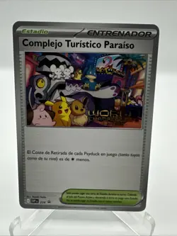 SPANISH 2025 World Championship Promo - Paradise Resort Pokemon TCG 224 SV-P - Image 1
