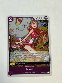 Bandai One Piece CCG Nami Premium Booster Vol. 2 PRB02-012 Foil - Image 1