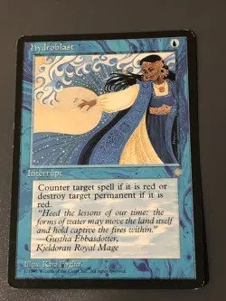 Hydroblast X1 Ice Age Ex Condition See Pics Front/back - Image 1