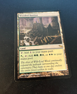 1x Wooded Bastion SP Shadowmoor SHM Magic MTG - Image 1