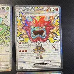 Pokemon TWM Ogerpon ex Lot Teal, Hearthflame, Wellspring, Cornerstone (4 Cards) - Image 3