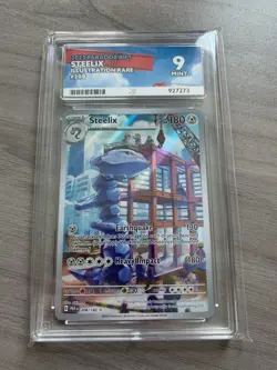Pokemon TCG | Steelix | 208/182 | ACE 9 | Paradox Rift Illustration Rare Card - Image 1
