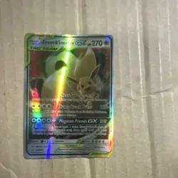 Pokemon Eevee & Snorlax GX TAG TEAM Ultra Rare Holo Team Up 120/181 - Image 2
