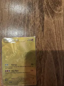 Pokemon TCG Reshiram 114/113 Legendary Gold Full Card 2013 Legendary Treasure - Image 5