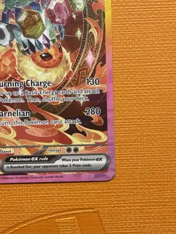 Pokemon Flareon ex Special Illustration Rare SIR 146/131 Prismatic Evolutions NM - Image 4
