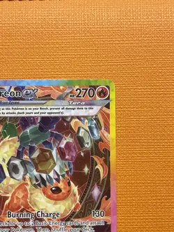 Pokemon Flareon ex Special Illustration Rare SIR 146/131 Prismatic Evolutions NM - Image 5