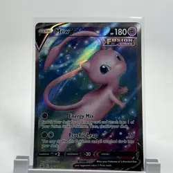Pokemon TCG - Mew V (Full Art) 250/264 Swsh08: Fusion Strike Holo - NM - Image 1