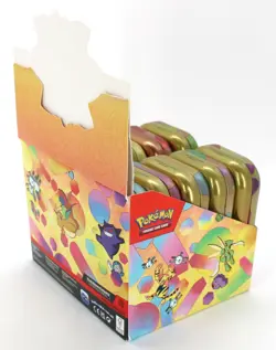 Pokemon TCG Scarlet & Violet 151 Mini Tin Display with 10 Sealed Tins - Image 4