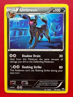 Umbreon - 60/108 - Uncommon, Dark Explorers - Pokemon Card - Near Mint - Image 1