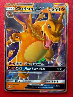 Charizard GX - SM211 - Black Star Promo, Hidden Fates- Pokemon Card - NM - Image 1