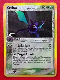 Crobat (Delta Species) - 2/113 - Holo, EX Delta Species - Pokemon Card - NM - Image 1