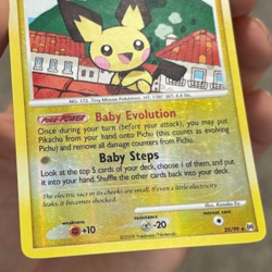Pichu - 25/99 - Reverse Holo, Arceus - Pokemon Card - Light Play - Image 3