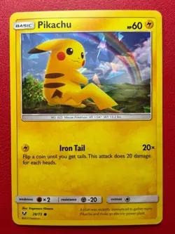 Pikachu - 28/73 - Cracked Ice Holo Promo - Pokemon Card - Near Mint - Image 1