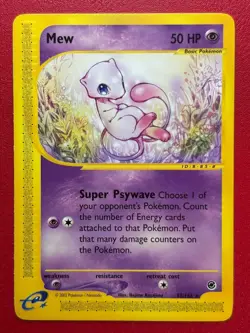 Mew - 55/165 - Rare, Expedition - Pokemon Card - Near Mint - Image 1