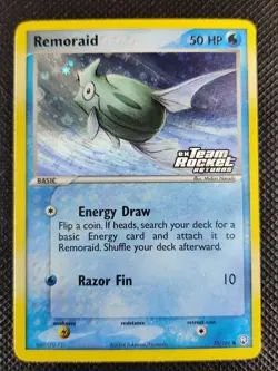 Remoraid - 73/109 - Reverse Holo, ex Team Rocket Returns- Pokemon Card - NM - Image 1