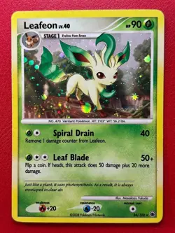 Leafeon - 24/100 - Holo Rare, Majestic Dawn - Pokemon Card - Light Play - Image 1