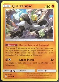 CARTE POKEMON Quartermac Ultra-Prisme 70/156 Excellent etat, jamais jouee - Image 1