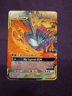 Moltres Zapados Articuno GX Hidden Fates 44/68 Pokemon TCG NM Near Mint - Image 1