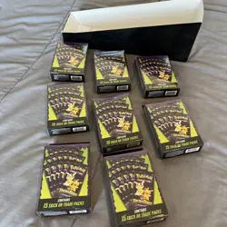 2025 Sealed Pokemon Trick Or Trade 8-15 Count Boxes W/display Tray, 120Total - Image 3