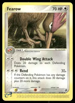 Pokemon Tcg Fearow #37 Pokemon Sandstorm NM - Image 1