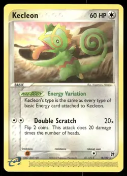 Pokemon Tcg Kecleon #18 Pokemon Sandstorm LP - Image 1