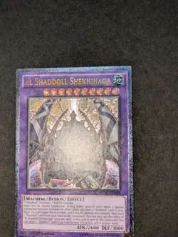 Yugioh El Shaddoll Shekhinaga NECH-EN049 Ultimate Rare 1st Edition Excellent - Image 4