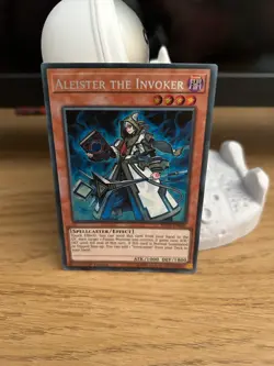 YUGIOH ALEISTER THE INVOKER SHVA-EN040 SECRET RARE 1ST EDITION - Image 1