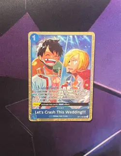 One Piece Premium Collection Vol. 5 OP11-060 Let's Crash This Wedding! (Alt Art) - Image 1