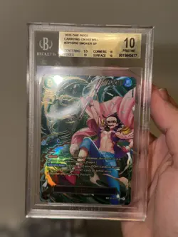 One Piece OP13 Carrying on his Will Smoker SP OP10-030 BGS 10 Pristine English - Image 3