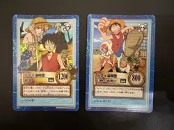 One Piece Carddass Hyper Battle Luffy Crew Gathering S40 S17 Set 2000【U.S./DDP】 - Image 1