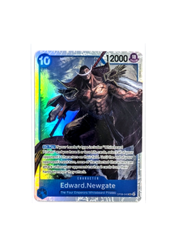 Edward.Newgate OP08-043 SR Super Rare Character ONE PIECE TCG Two Legends NM/M - Image 1