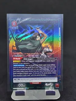 Union Arena Card Attack on Titan Eren Yeager UE10BT/AOT-1-092 SR*** 3 Star - Image 1