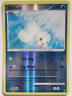REVERSE HOLO Seel 125/147 PL - Supreme Victors Pokemon Card - Atsuko Nishida Art - Image 1