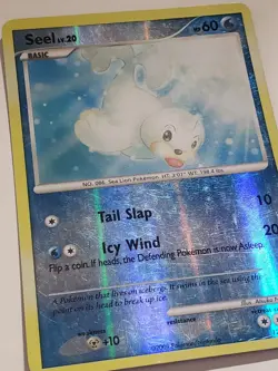 REVERSE HOLO Seel 125/147 PL - Supreme Victors Pokemon Card - Atsuko Nishida Art - Image 2