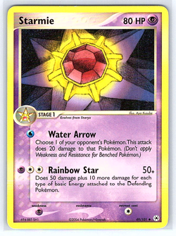 Starmie 49/101 Hidden Legends MP Pokemon Card - Image 1