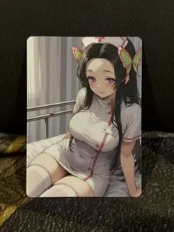 CUSTOM NEZUKO DEMON SLAYER CARDS UNCENSORED - Image 1