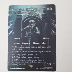 Magic The Gathering Final Fantasy Noctis Lucis Caelum (Showcase) Foil - Image 1