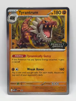 Tyrantrum 066 STAMPED Mega Evolution Promo Pokemon TCG - Image 1