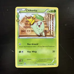 Chikorita RC1/RC32 Common Generations Pokemon Radiant Collection - Image 1