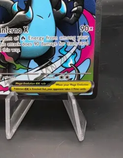 POKEMON TCG MEGA CHARIZARD X EX 023 BLACK STAR PROMO NM CLEAN!! - Image 4
