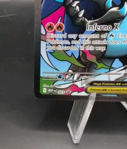POKEMON TCG MEGA CHARIZARD X EX 023 BLACK STAR PROMO NM CLEAN!! - Image 5