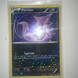 POKEMON PURRLOIN RC13/RC25 LEGENDARY TREASURES RADIANT COLLECTION NM - Image 1