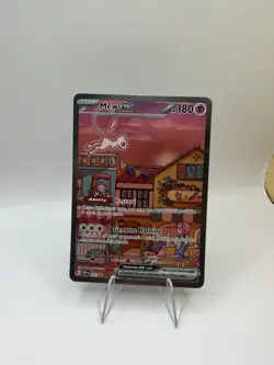 Mew ex SVP 053 Pokemon TCG Scarlet Violet 151 Black Star Promo Full Art - Image 1