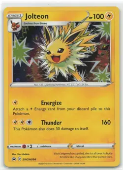 Jolteon Holo SWSH094 Pokemon SWSH: Sword & Shield Promo - MINT! - Image 1