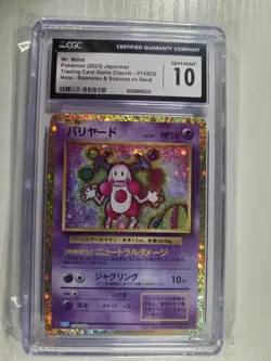 Mr. Mime 013/032 Classic Collection HOLO Japanese CGC 10 - Gem Mint - Image 1